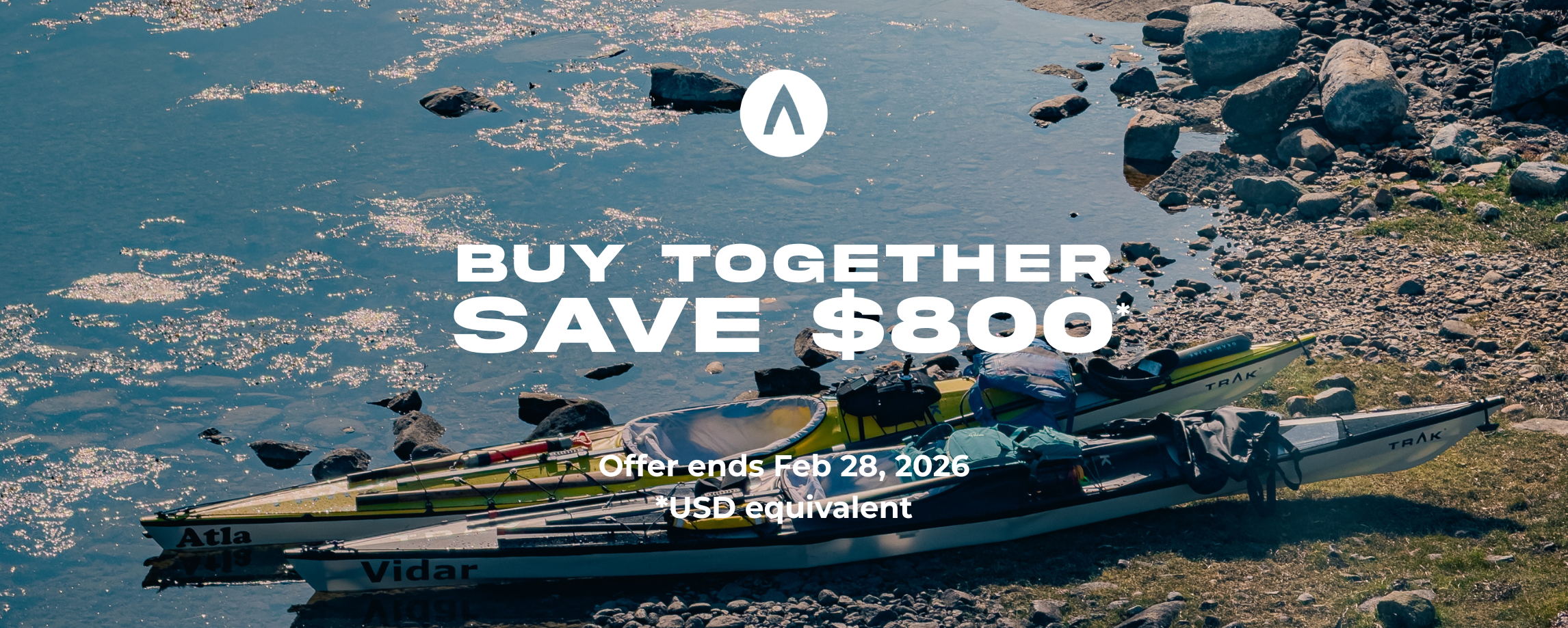 Save $800 USD when you buy together.