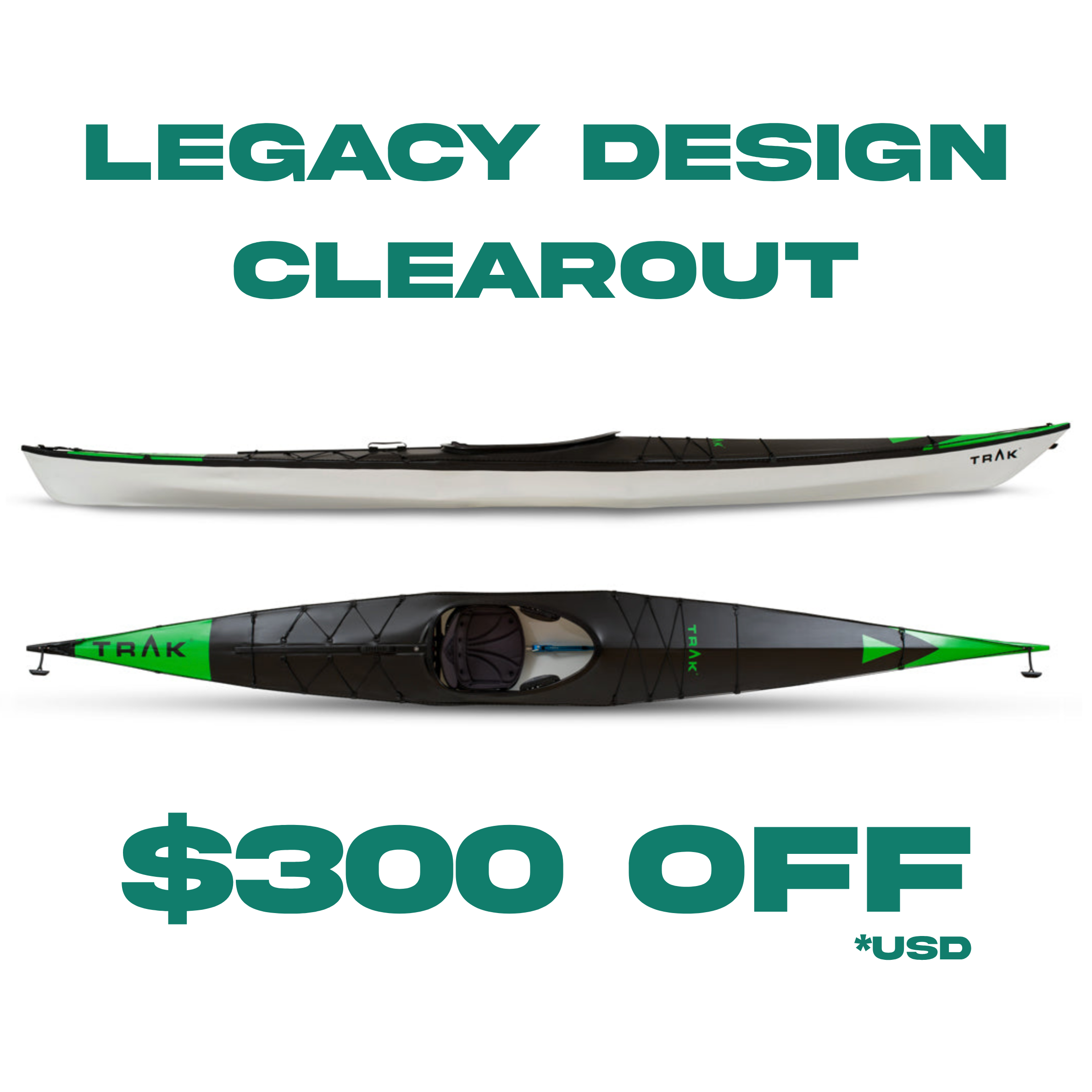 TRAK 2.0 Rebel Series - Folding Kayaks