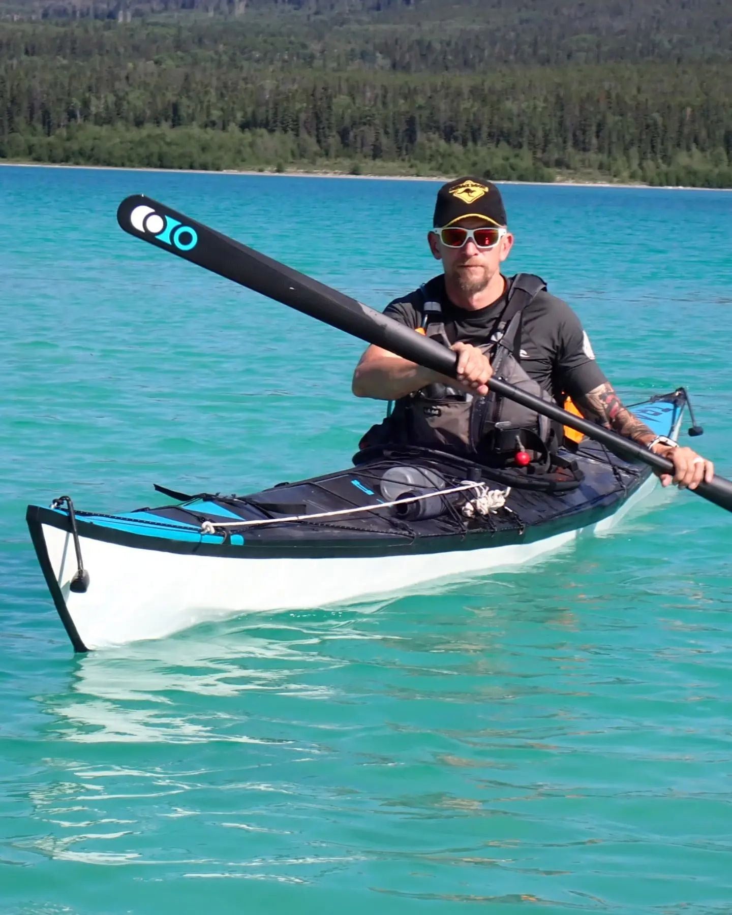 Solstice King 3-pc Carbon Greenland Paddle