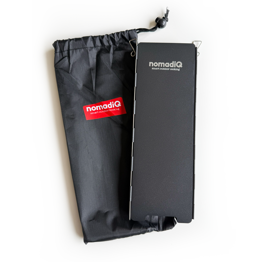 Compact Stove Windshield, by nomadiQ