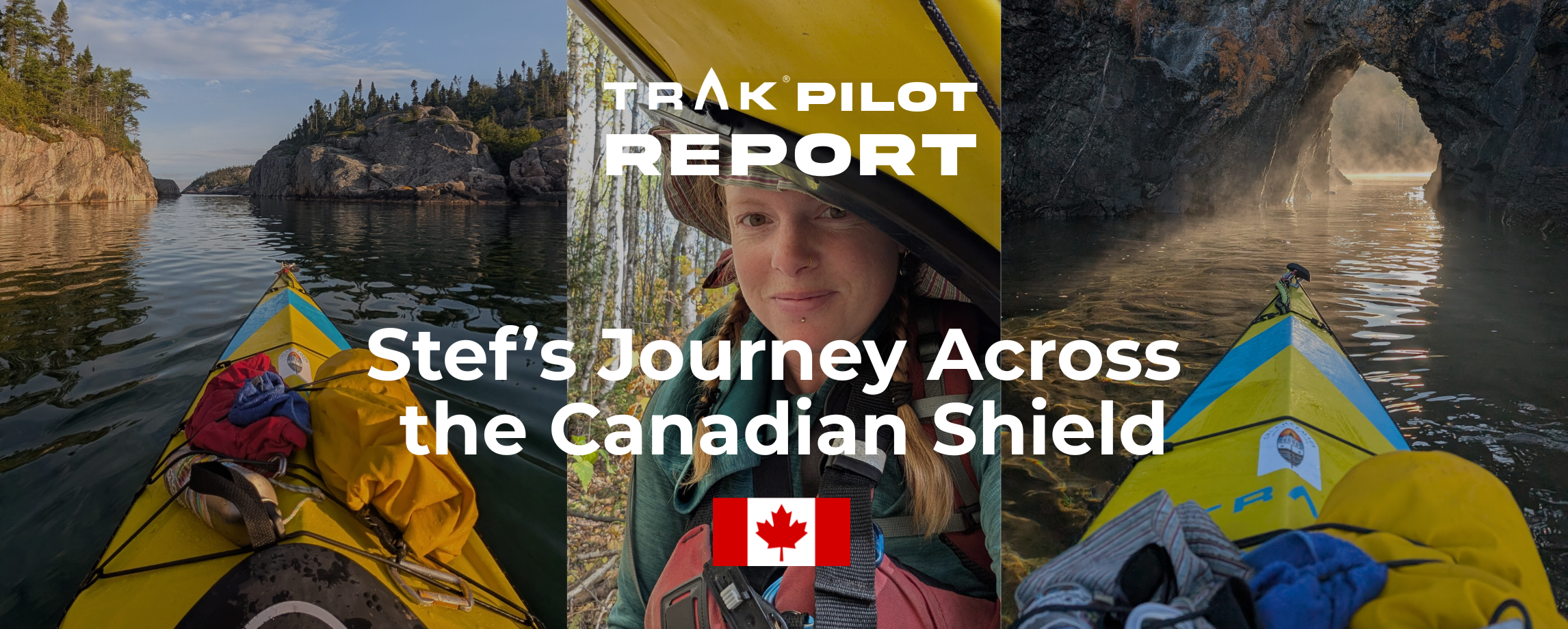 Across the Canadian Shield in a TRAK Kayak
