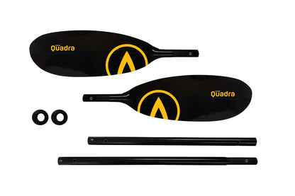 Quadra 4pc Euro Paddle by Nimbus - Bumble Bee Edition
