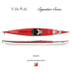 Special early sale - 2024 TRAK 2.0 Kayak — RED/Silver SIGNATURE Series