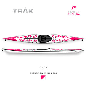 TRAK 2.0 Fuchsia Kayak w/ Basics Kit and 4pc Paddle Deposit ($1,649.50)  - $3,299