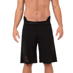 Men's Pro Guide Neoprene Lined Surf Short Boardshorts Black / 30 Level Six